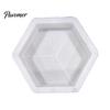 Outdoor Cement Art Form Garden Stepping Stone Mold, Reusable Concrete Pathway Paver Plastic DIY Pavement Mould for Patio Backyard Walkway Decor