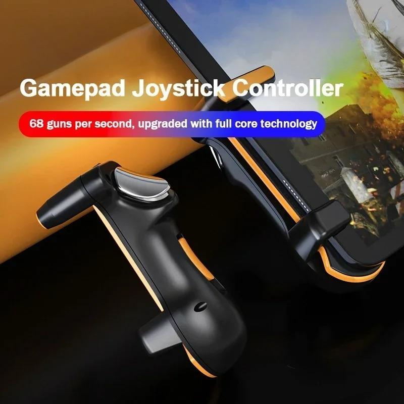 4 Fingers Tablet Game Trigger Handle L1R1 Fire Aim Shooting Gamepad Joystick Controller for FPS Gaming Accessories for IPad