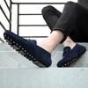 Loafers for menn Mokkasiner Uformelle skinnsko Lette slip-on-sko Klassisk menn komfortabel kjøresko