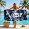 Everton Football Beach Towel Soft Microfiber Summer Towel Quick Dry Absorbent Towel for Beach Swimming Pool Travel