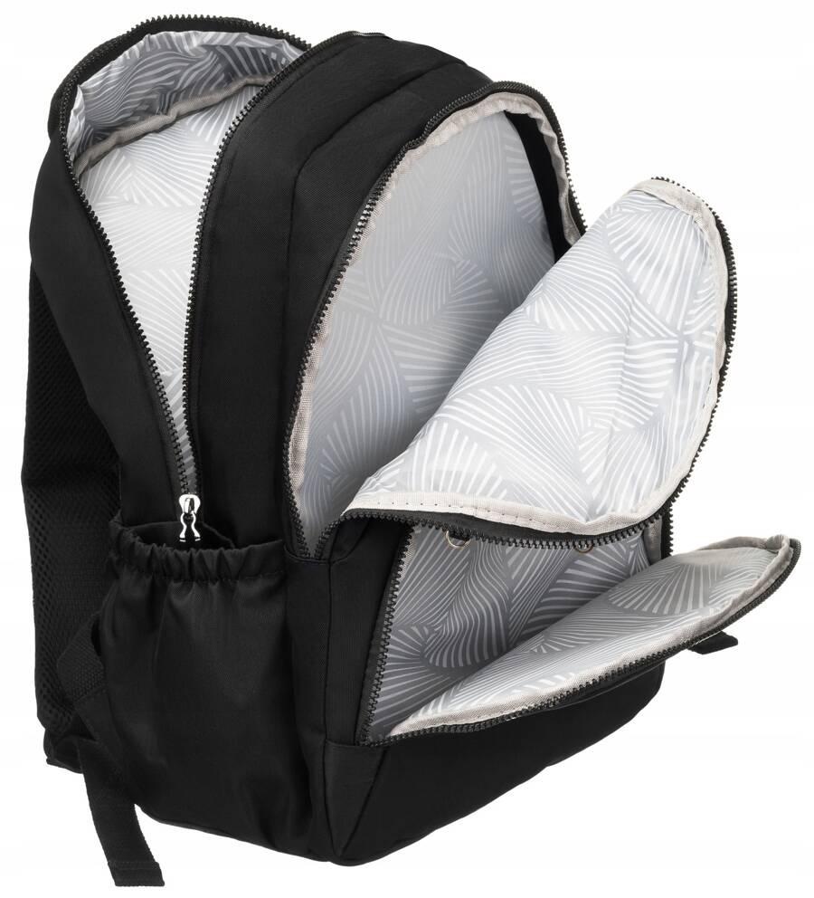 Spacious women's nylon backpack - Peterson