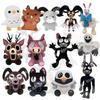 25cm 99 Nights In The Forest Plush Toys Game Brown Haired Man Black Cothed Elk Deer Stuffed Doll Plushie Pillow Christmas Gifts