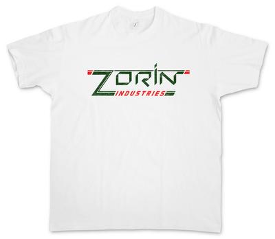 ZORIN INDUSTRIES I T-SHIRT Zeichen Insignie Logo Firma James 007 London Bond