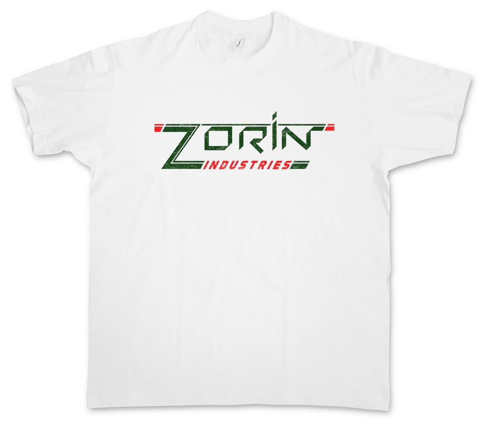 ZORIN INDUSTRIES I T-SHIRT Sign Insignia Logo Company James 007 London Bond