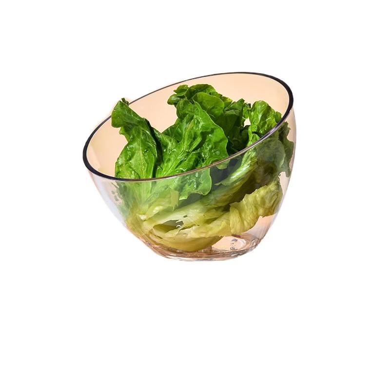 Qianxing Commercial Slanted Plastic Salad Bowl