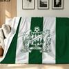 Difaa Hassani Jadidi DHJ Print Flannel Blanket High Quality Warm Comfortable Cover for All Seasons Perfect for Gifts Home Decor