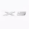Compatible BMW X1, X3, X5, X6, X6 GT Emblem Badge for Modified Car Rear Trunk.