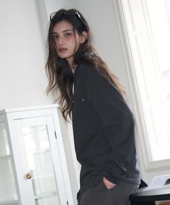 Kiyamo Cd Pocket Long Sleeve_Charcoal