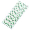 Cute Environmental Disposable Paper Straw Bar  Party Straw 25 Sticks(