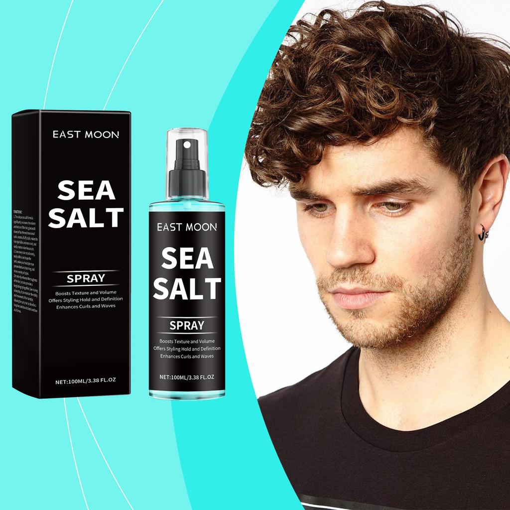 East Moon Sea Salt Curling Spray Long-lasting Elastic Curly Hair Lazy Refreshing Hair Spray