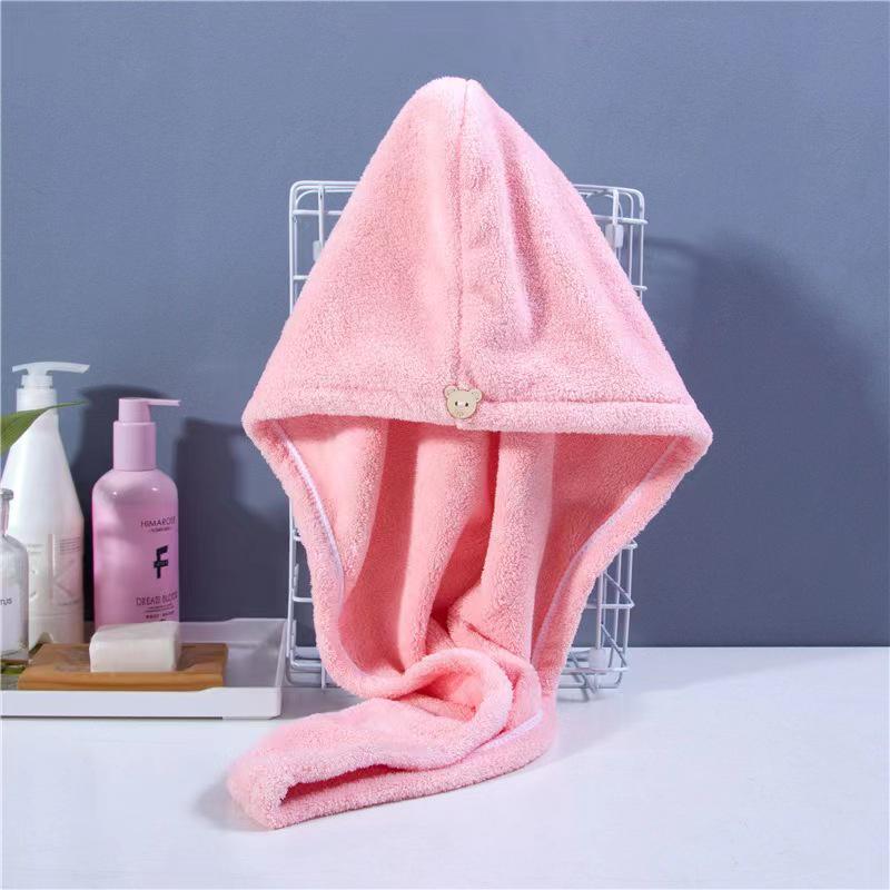 Hochdichter Korallenfleece-Haarwickel - Super saugfähiges & schnell trocknendes Handtuch für Damen