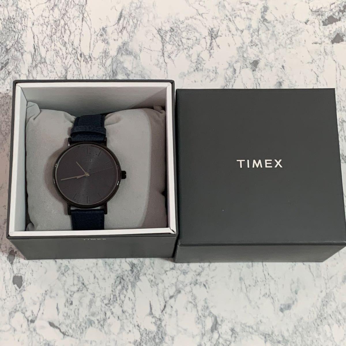 [TIMEX] Timex watch TW2U89100 black dial men s