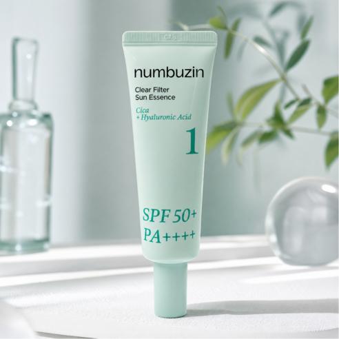 numbuzin No.1 Clear Filter Sunscreen SPF50+ PA++++ 50ml