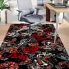 1pc Skull Fear Carpet, Office Rug Outdoor Mat Home Decor Area Carpet Festival