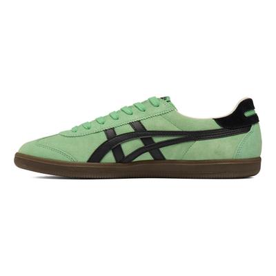 Tokuten Cow Split Leather Retro Green Casual Sneakers Unisex Sneakers 1183C431-300