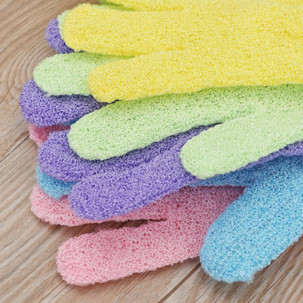 Rubbing Massage Sponge Moisturizing Scrubbing Skin Bath Gloves Shower Brush Wash Cloth Body Cleaner