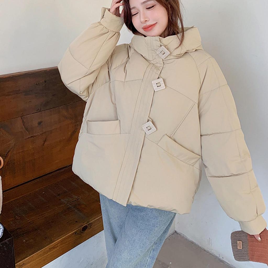 Damen Wintermantel Warme Jacke Mit Kapuze Frauen Verdicken Leichte Mäntel Damen Oberbekleidung