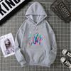 Autumn and winter velvet new fashionable hoodie loose and slimming  7017