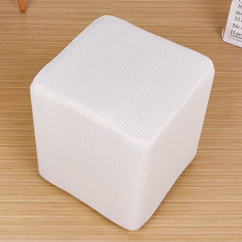 

Ткань для чехла табурета Полностью обернутый Простой пылезащитный чехол Квадратный Кожаный Кусок дерева или камня Табурет для переобувания Диван Круглый табурет Защитный чехол Creamy-white (square)