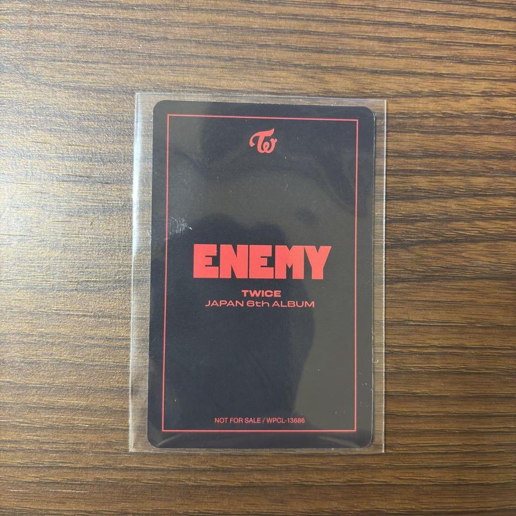 [USED] TWICE ENEMY Sana Trading Card Regular Edition Official