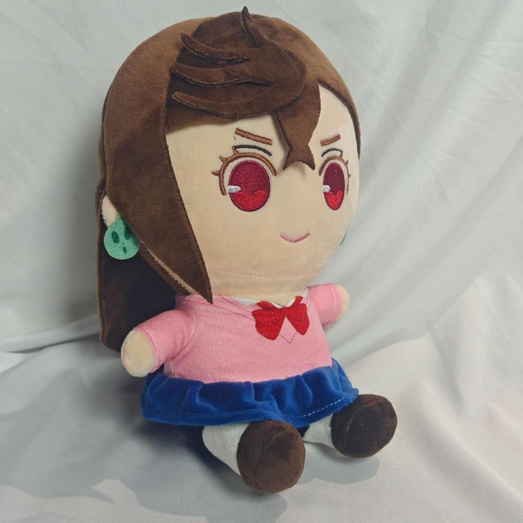 New Dandadan Anime Peripheral Cat Doll Festival Gift Cute Fortune Cat Plush Toy