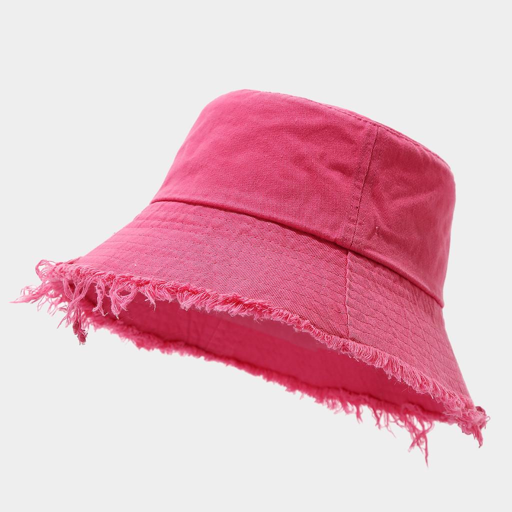 Cotton Vintage Sun Hat With Wide Brim For Summer Outdoor Casual Women