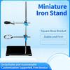 Multipurpose Laboratory Iron Stand 30cm Adjustable Height Easy To Assemble For Holding Various Research Instruments