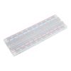 10Pcs Solderless Breadboard ABS 5.6x16.5x0.85cm 830 Points for Experiment Testing