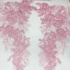 1 Pair Lace Applique Hollow Out DIY Sequin Flower Tassel Wedding Gown Applique Sewing Accessories