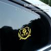1Pcs Car Body 3D Stickers Wheat Ears Styling Emblem Auto Decoration For BMW E34 E46 E39 E38 E90 E60 E36 F30 F30 F10 E92 E38 E91