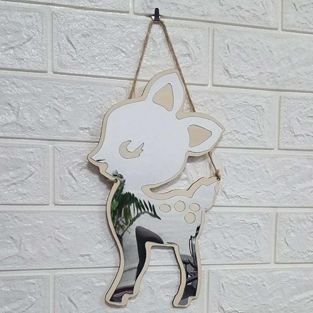  Holz Acryl Spiegel Cartoon Wand Kamera Requisiten Wand Dekoration