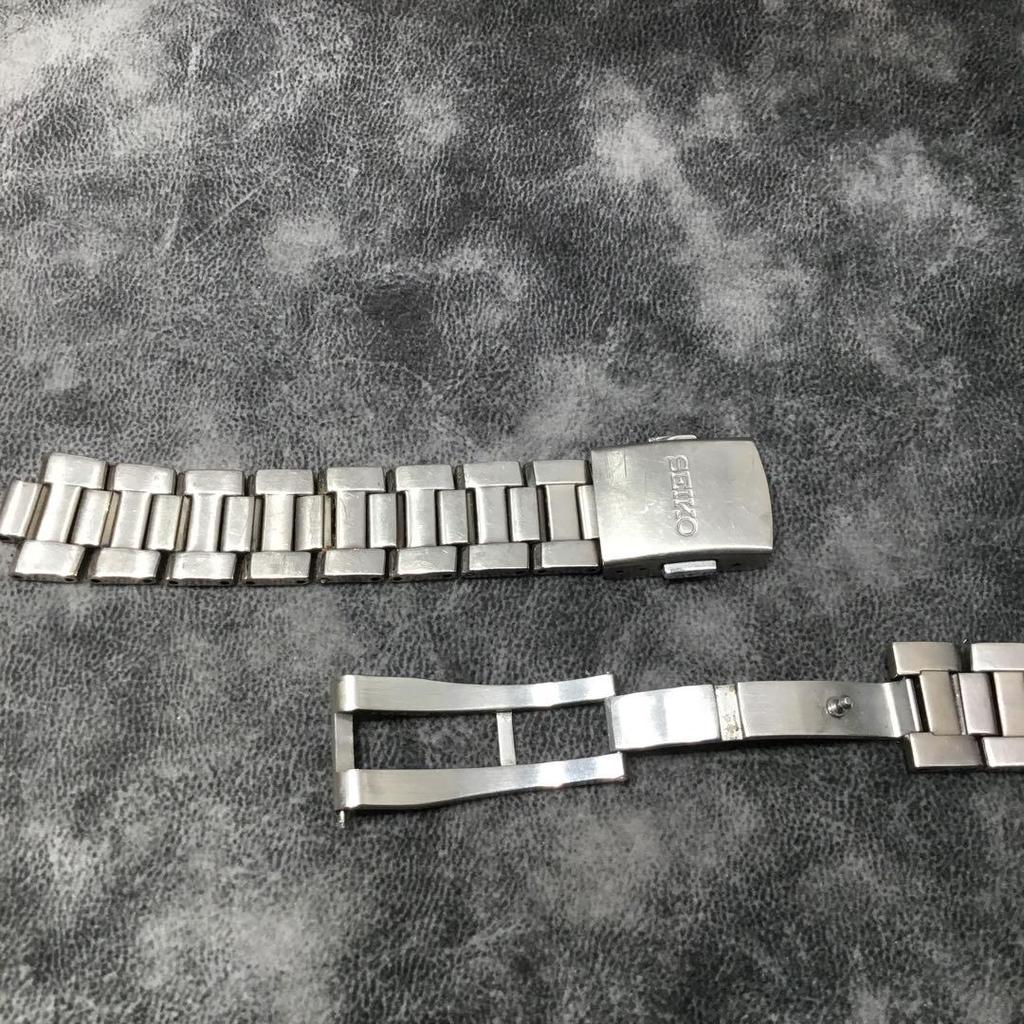 [USED] SEIKO Titanium Strap, 18mm, Recommended for Parts (A165)