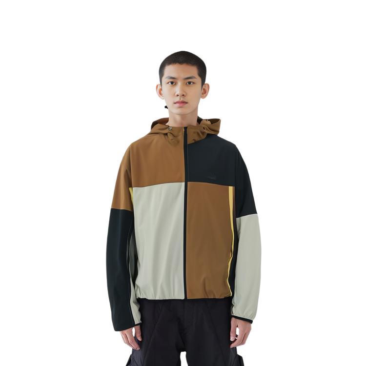 adidas Clothing Jackets & Coats Men's Brown/Black/Gray JI9816