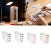 Transparent Storage Bin Plastic Organizer Box with Lid for Kids Boys Girls Crafts Toys Stationery Pouch
