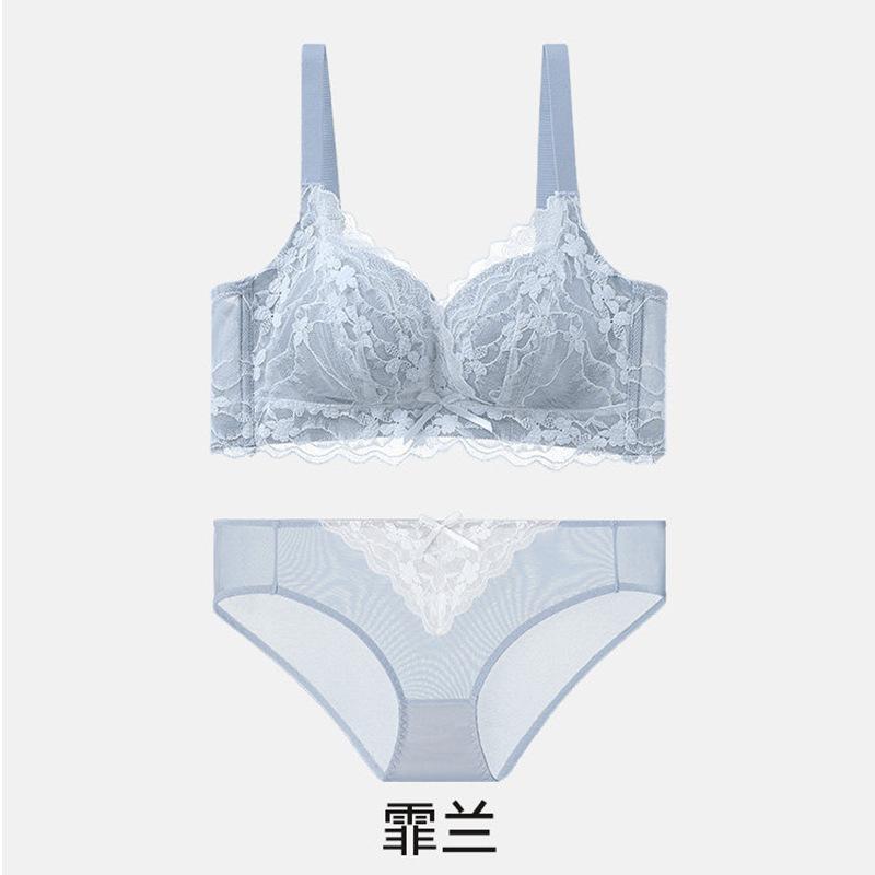 Red underwear, underwear, bra set, female wedding bride's natal year, small breasts gather, new bras for the Year of the Horse