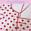 Waterproof Polyester Sleeveless Apron With Apple Design For Kitchen Cooking And Baking