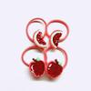 Kids Watermelon Sequined Hairpin for Halloween Birthday Photo Props Fun Headwear Cosplay Hair Accessories