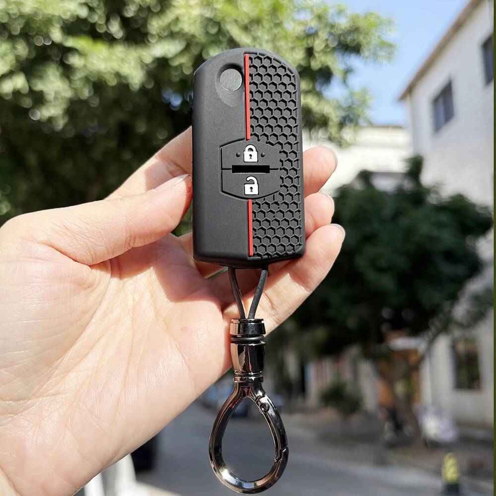 Keychain Key Case For Mazda 3 Bk 3 Bl 6 Gg M3 M5 M6 Cx-5 Cx7 Cx9 Rx8 Demio 2 3 5 6 Mx5 Mpv Silicone Keyboard Cover Fob Key Case
