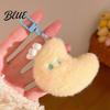 Mini Stuffed Pendants for Schoolbags Star Moon Plush Pendant, Cute Keychain Charm Soft Fabric Decorations with Blush Face Lobster Clasp, Pendant