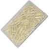150Pcs Cute Paper Clips Heart Shaped Style Exquisite Electroplated Anti Slip Fancy Paperclips for