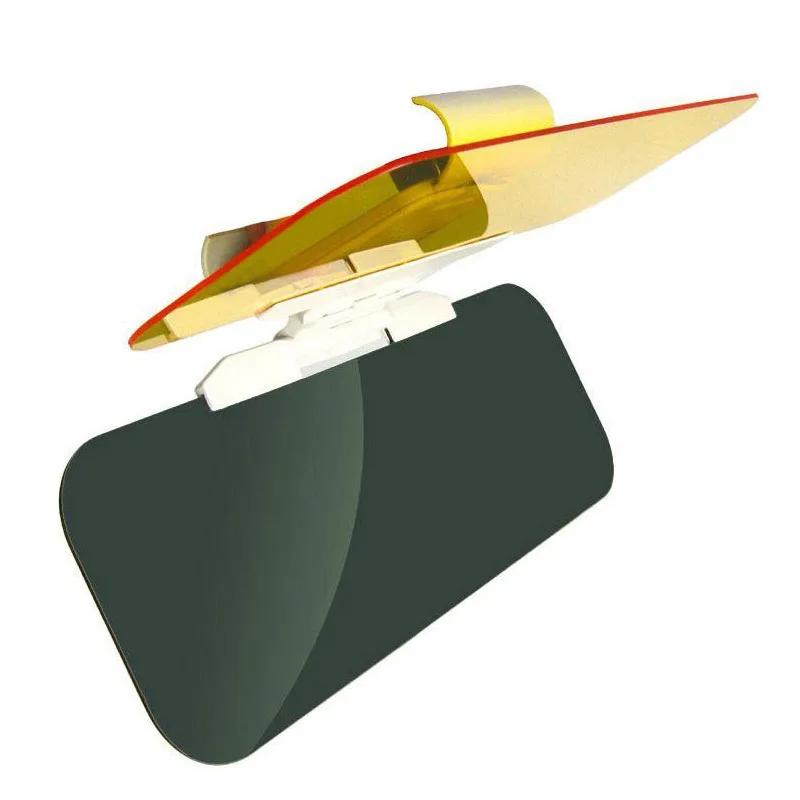 Car Sun Visor HD Anti Sunlight Dazzling Goggle Day Night Vision Driving Mirror UV Fold Flip Down Clear View Interior Mirrors