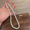 Vintage Style Simple Imitation Pearl Necklace for Man Chain Choker Neck Temperament Handmade Strand Beads Jewelry Wholesale