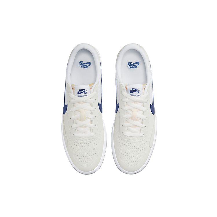 Nike Sb Heritage Vulc White Deep Royal Blue CD5010-105