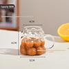 Ins Style High Borosilicate Grape Glass Mug with Handle
