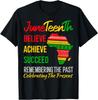 Juneteenth Is My Independence Day African 1865 Juneteenth T-Shirt