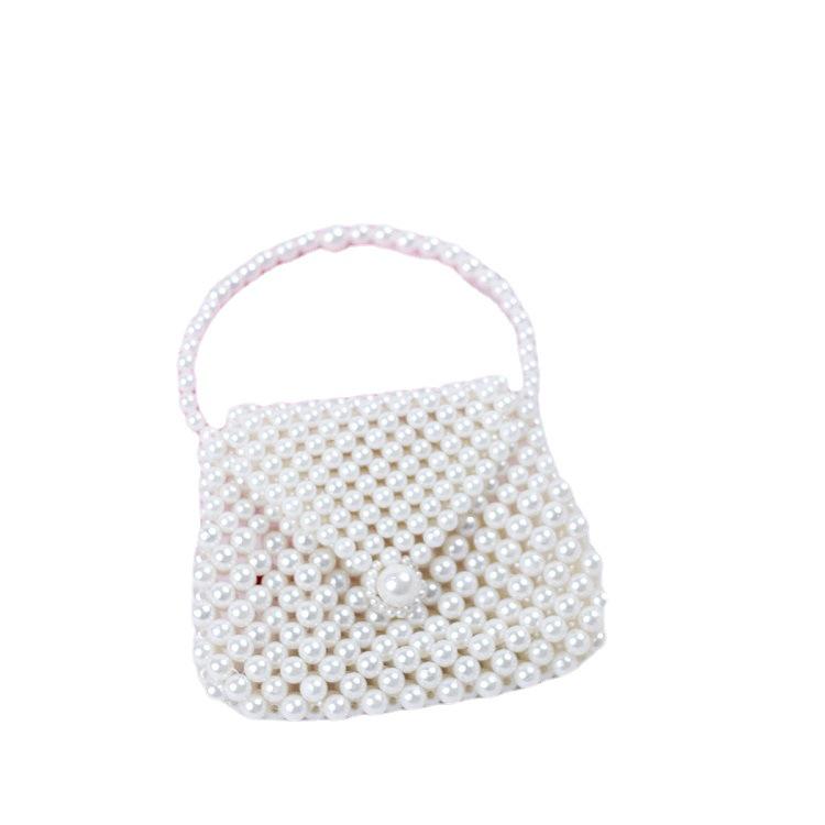 Spring/Summer 2022: Chinese Style Mini Pearl Dumpling Bag - Handmade Beaded Women's Handbag
