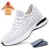 Men's Flyknit Breathable Casual Shoes with 8CM Height Boost - Summer Style