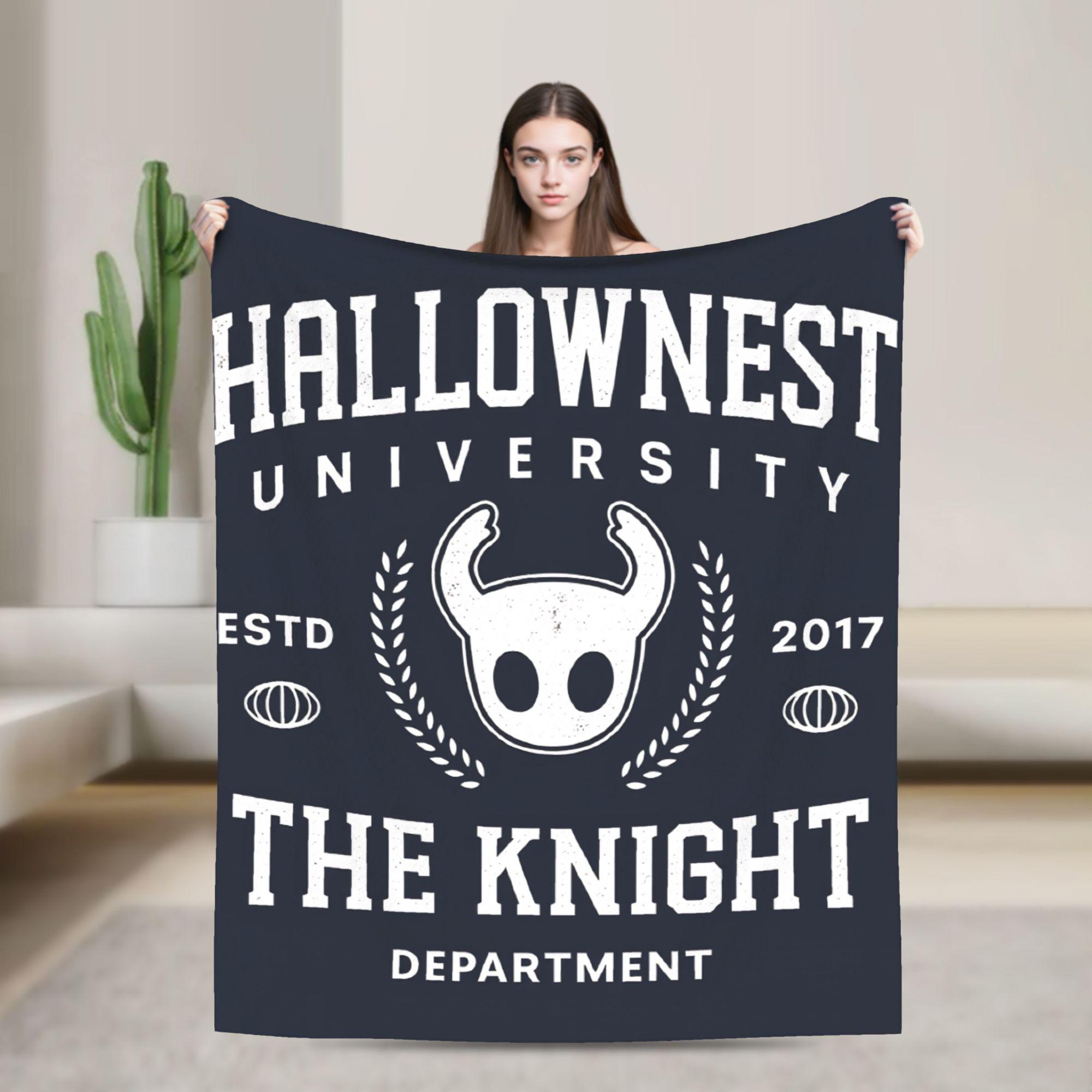 Hollow Knight Silksong Flannel Blanket Spring Super Soft Throw Blanket for Students Couch Chair Novelty Bedspread Sofa Bed Cover 75x90cm