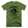 Militär Armee Marine Maschinengewehrschütze Scharfschütze Fallschirmjäger Luftlandung Unisex T-Shirt