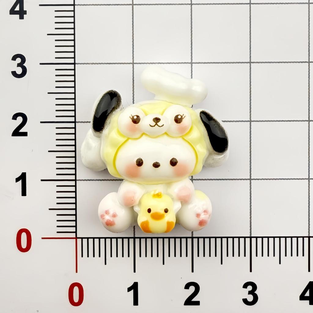 Soft Cute Cartoon Animal Resin Hair Clip & Magnet DIY Accessories